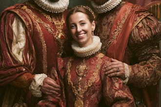 design awesome royal family portrait royal portrait