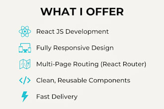 fix redesign or improve your react js website