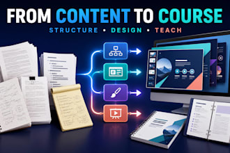 design professional course presentations in powerpoint or google slides