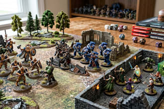 paint your warhammer 40k, sigmar and dnd miniatures