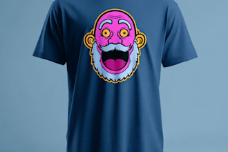create a custom funny meme t shirt design for you
