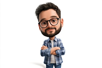 design humorous caricature portrait illustration