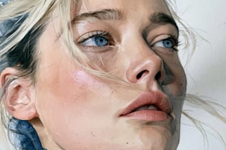 paint outstanding watercolor portrait