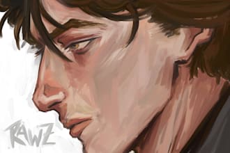draw a character portrait