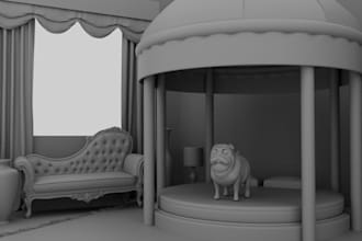 create a custom 3d pug or dog model from your photos