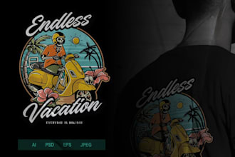design a professional vacation and travel logo