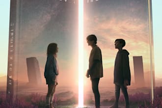 make romantic book cover design