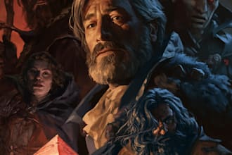 dnd fantasy character and dnd character