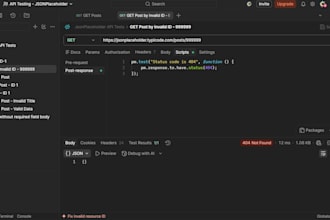 test your rest API using postman and provide a detailed QA report