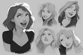 create an amazing superhero or fantasy comic illustration