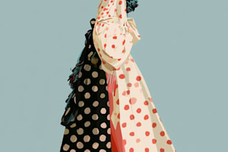 draw a fashion illustration