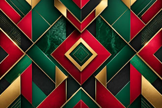 design abstract vector luxury geometric pattern design