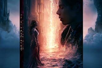 design most selling book cover children, fantacy, romance