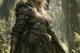 illustrate your dnd character based on your backstory