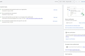 complete your google ads advertiser verification instantly