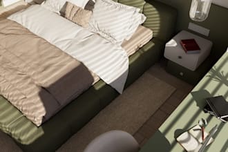 interior design project bedroom