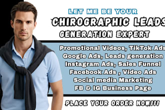 chiropractic leads orthopedic care leads facebook ads chiropractic google ads