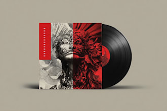 design album or single cover art