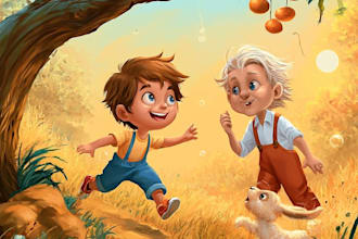 illustrate children story book illustration kids story