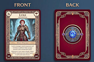 design tcg ccg card template card frame trading card game and sport tcg