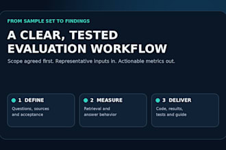 build a rag evaluation harness with grounded quality metrics
