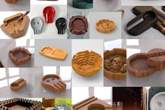 create cnc dxf, 2d and 3d cad drawings for laser  and plasma cutting