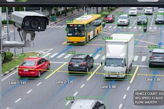develop intelligent traffic camera software for vehicle detection and tracking