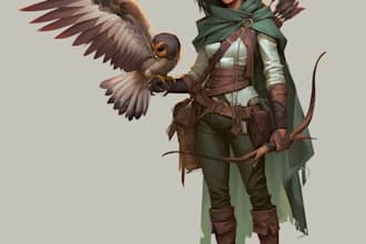 character art and dnd character art