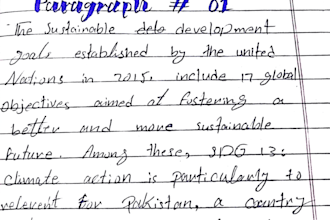 do neat and clean english handwriting assignment