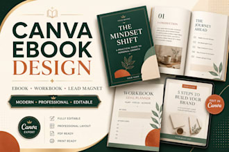 design canva ebook workbook lead magnet and pdf to canva