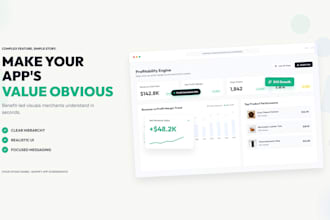 design high converting shopify app store listing screenshots