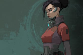 design sci fi mecha and robot concept art