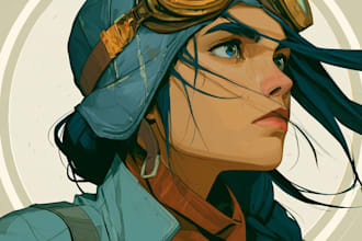 create custom digital art and illustrations