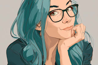 draw custom digital art illustrations art