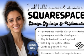 squarespace website design squarespace business website squarespace development