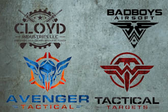 design or redesign army military tactical logo