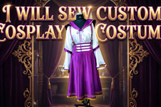 sew custom cosplay costume