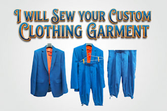 sew your custom clothing garment