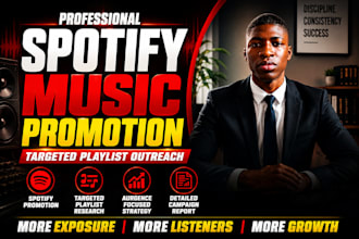 promote your music with spotify playlist promotion