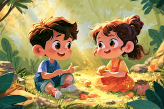 do children book illustration