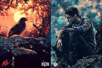 design album cover art or single cover artwork