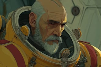 draw awesome illustration with realistic style