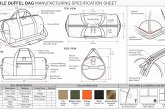 fashion design bag tech pack bag concept backpack handbag purse wallet suitcase