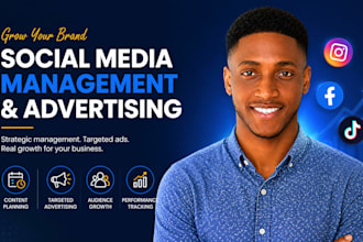 manage your social media and run targeted advertising campaigns