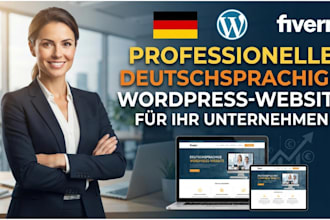 erstellen sie eine professionelle deutsche wordpress website fur ihr unternehmen