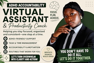 be your adhd virtual assistant, accountability partner, and productivity