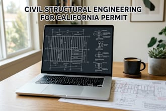be your civil structural engineering for california or texas permit