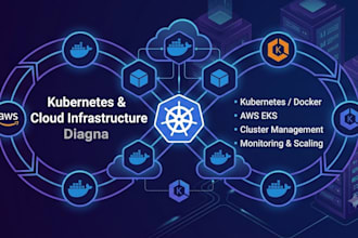 be your devops pro for AWS docker kubernetes and cicd