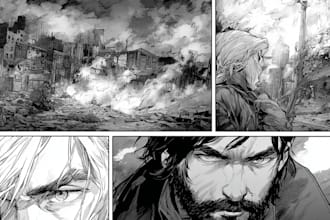 do cool manga pages for your story