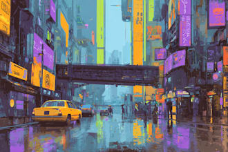 draw stunning sci fi character art and cyberpunk illustrations